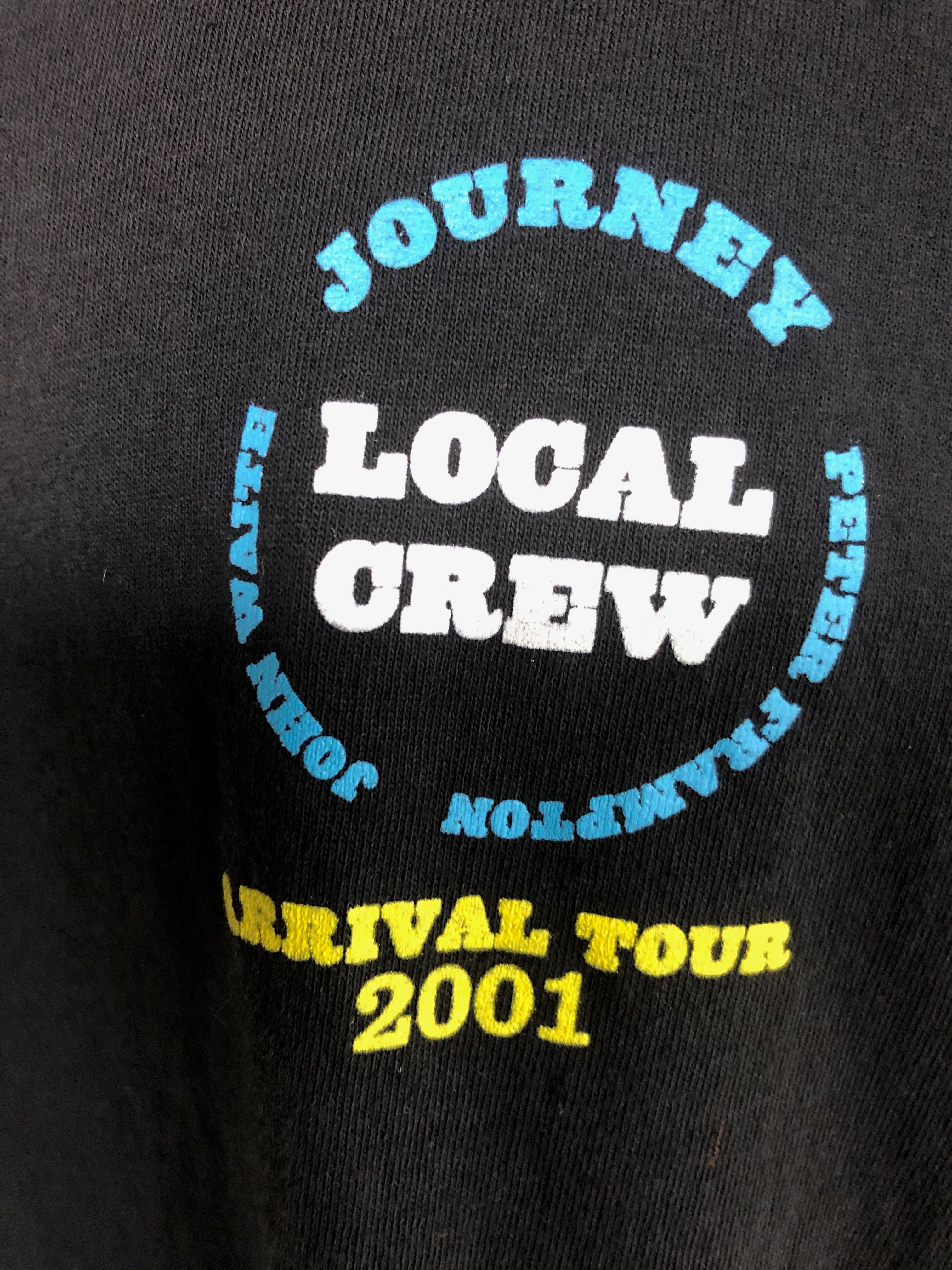 Authentic Journey Tour Tour Tee- Arrival Tour 2001/ Local Crew Tee