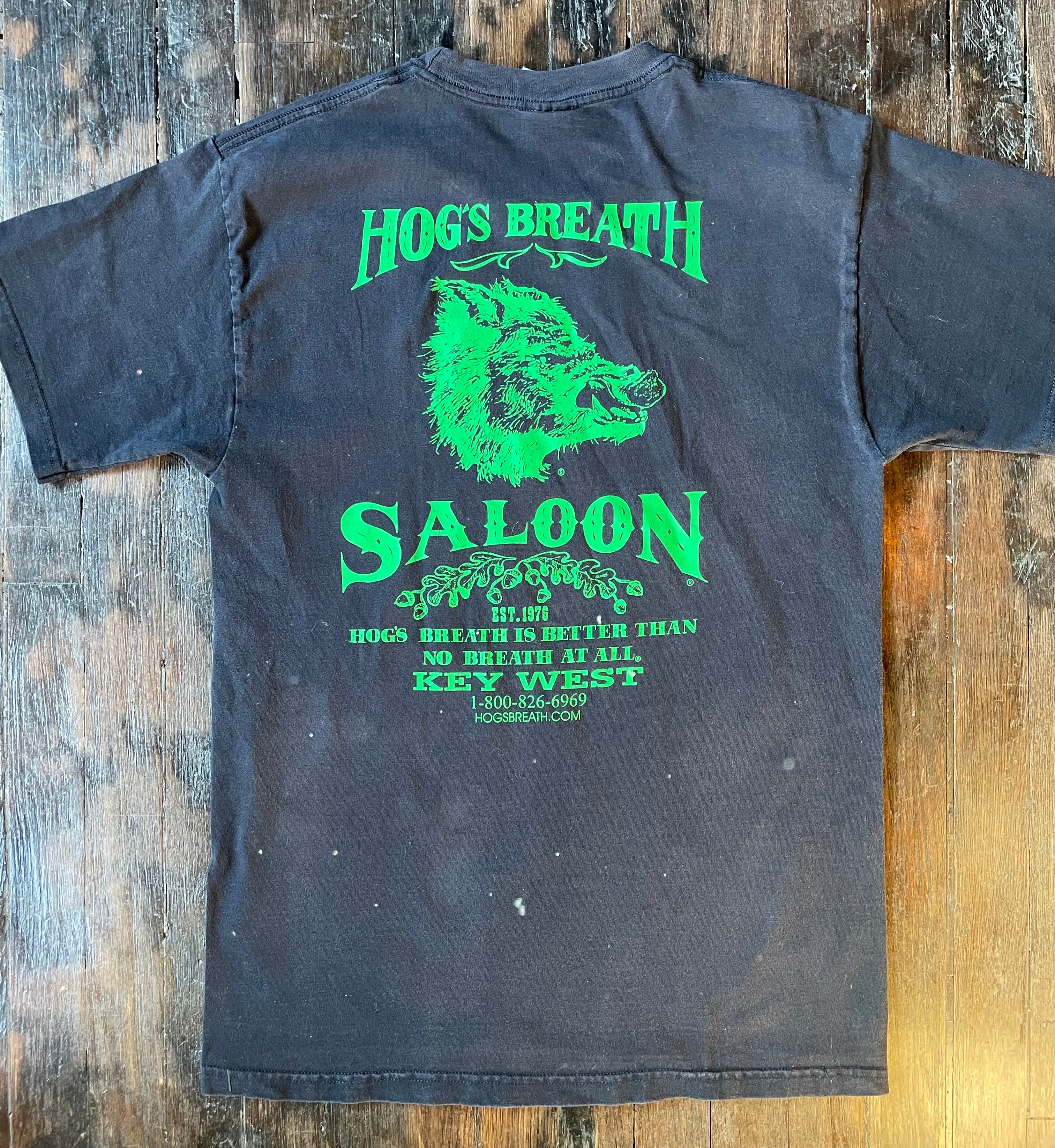Vintage Key West Hogs Breath Saloon Biker Tshirt
