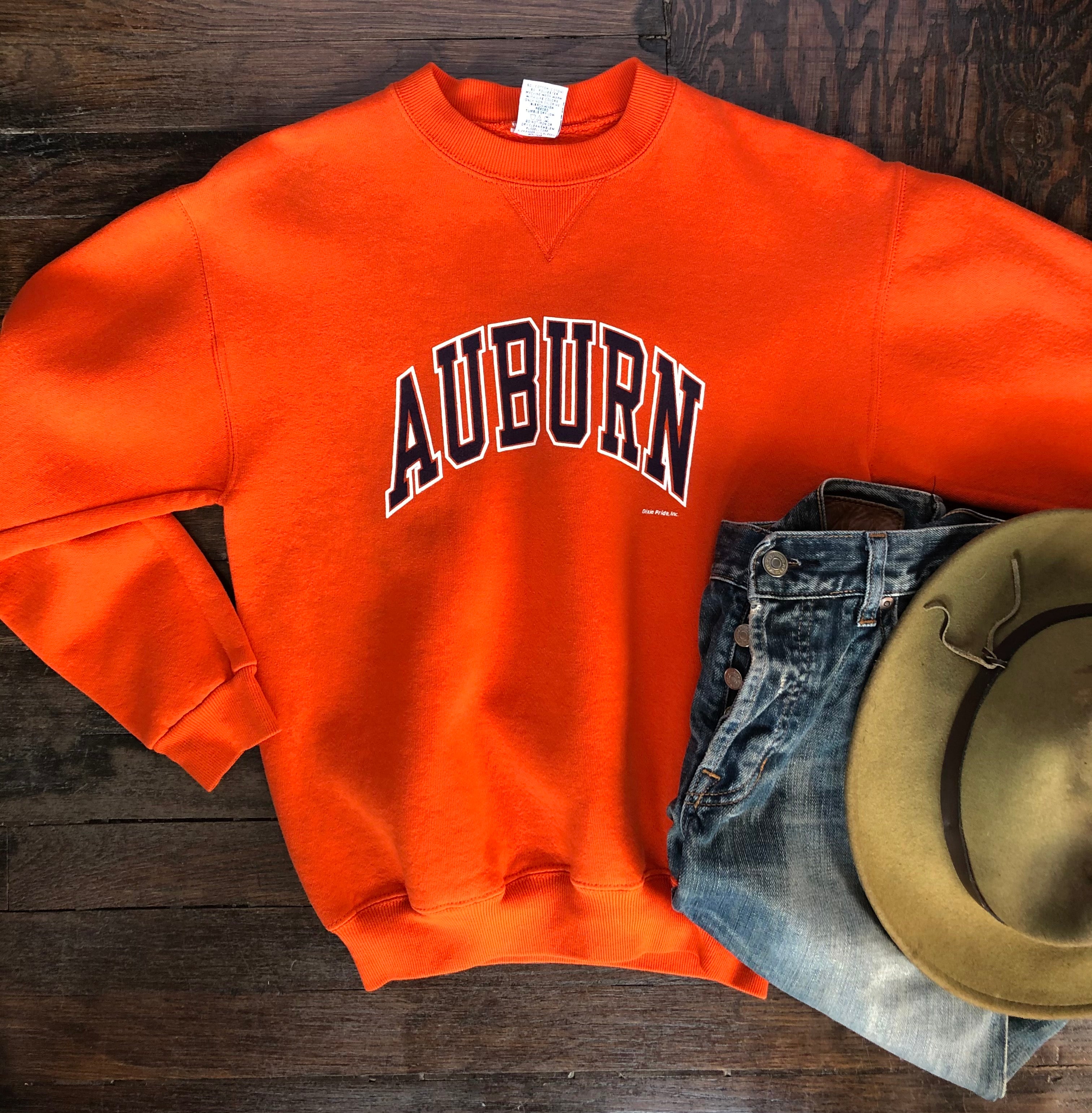 Vintage 70’s Auburn Russell Orange Sweatshirt