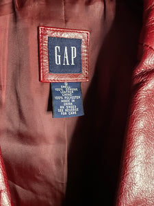 90’s Gap Leather Blazer Jacket