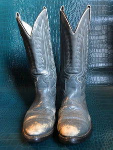 Vintage Mason Cowboy Boots Grey Women’s 9