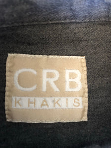 CRB Khakis 100% Cotton Grey Pocket Shirt