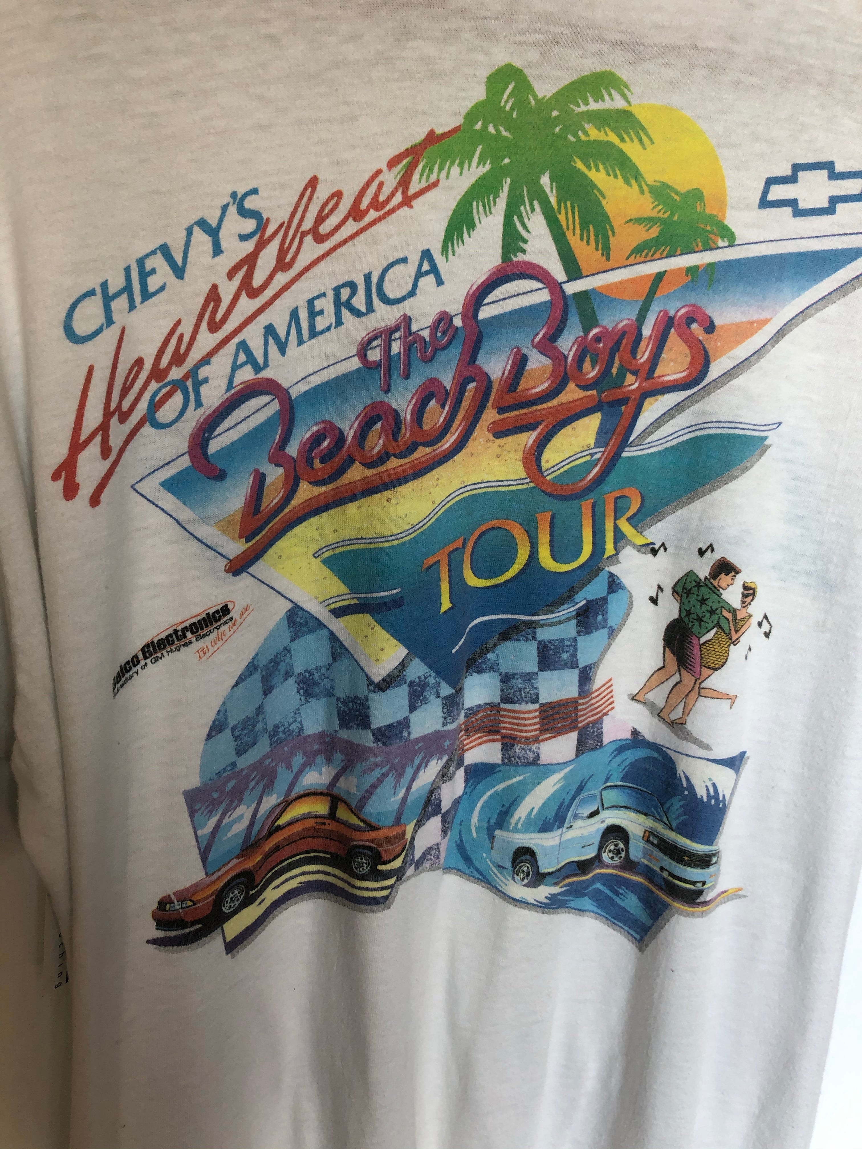 Rare 80’s The Beach Boys- Chevy’s Heartbeat of America Tour