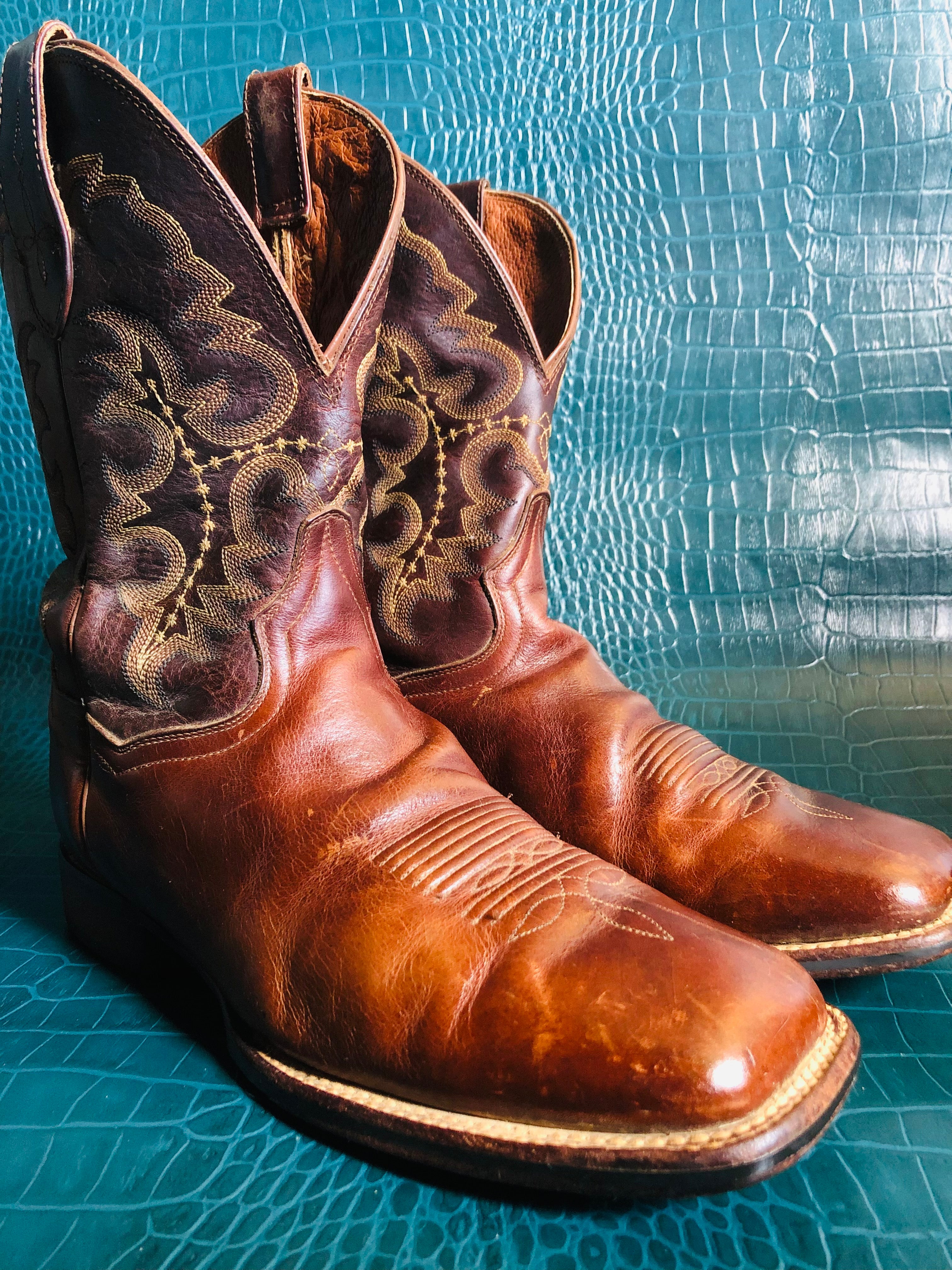 Vintage Dan Post Rambler Western Boots Men’s 9.5