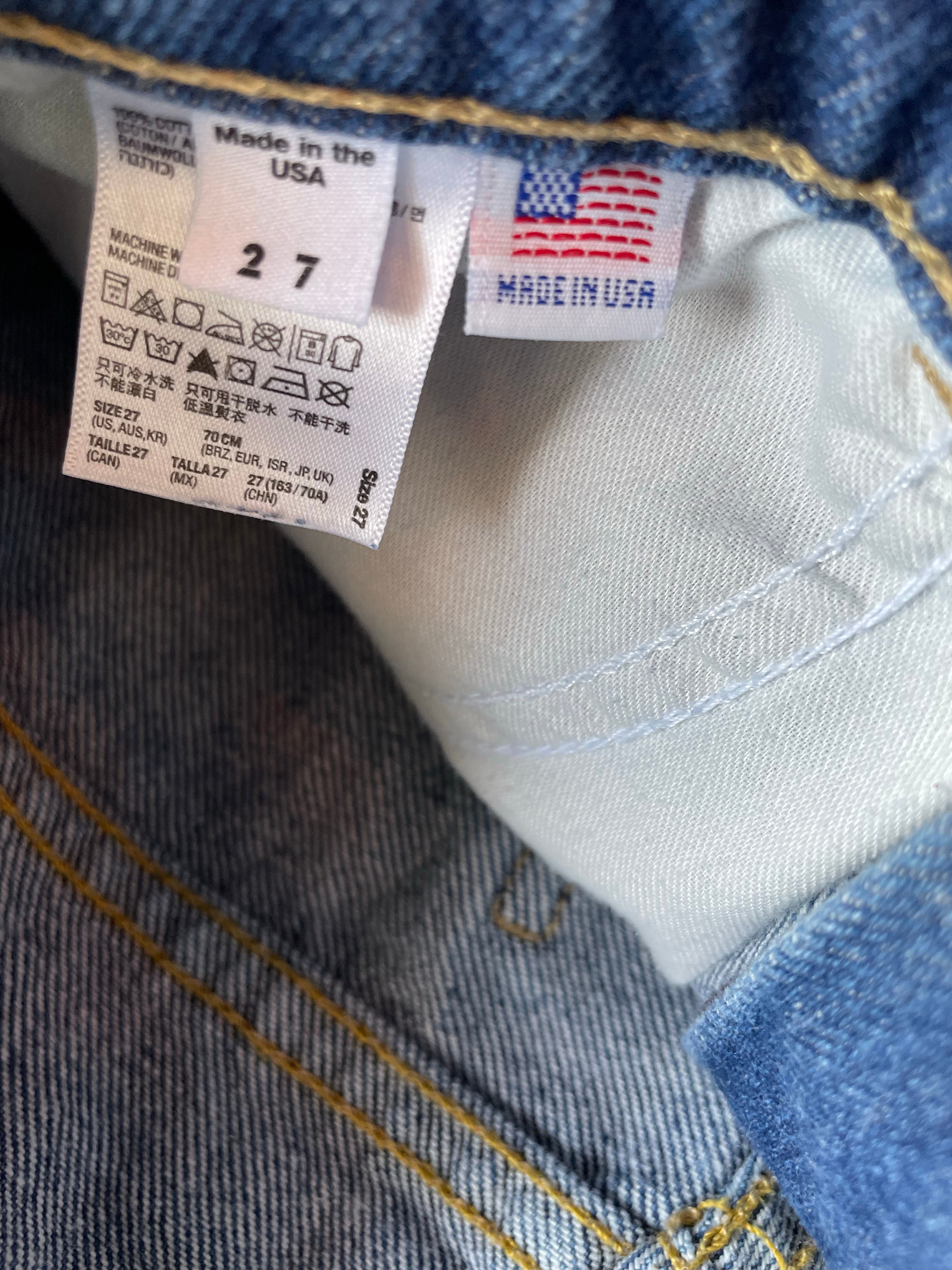 American Apparel Denim Shorts USA Made