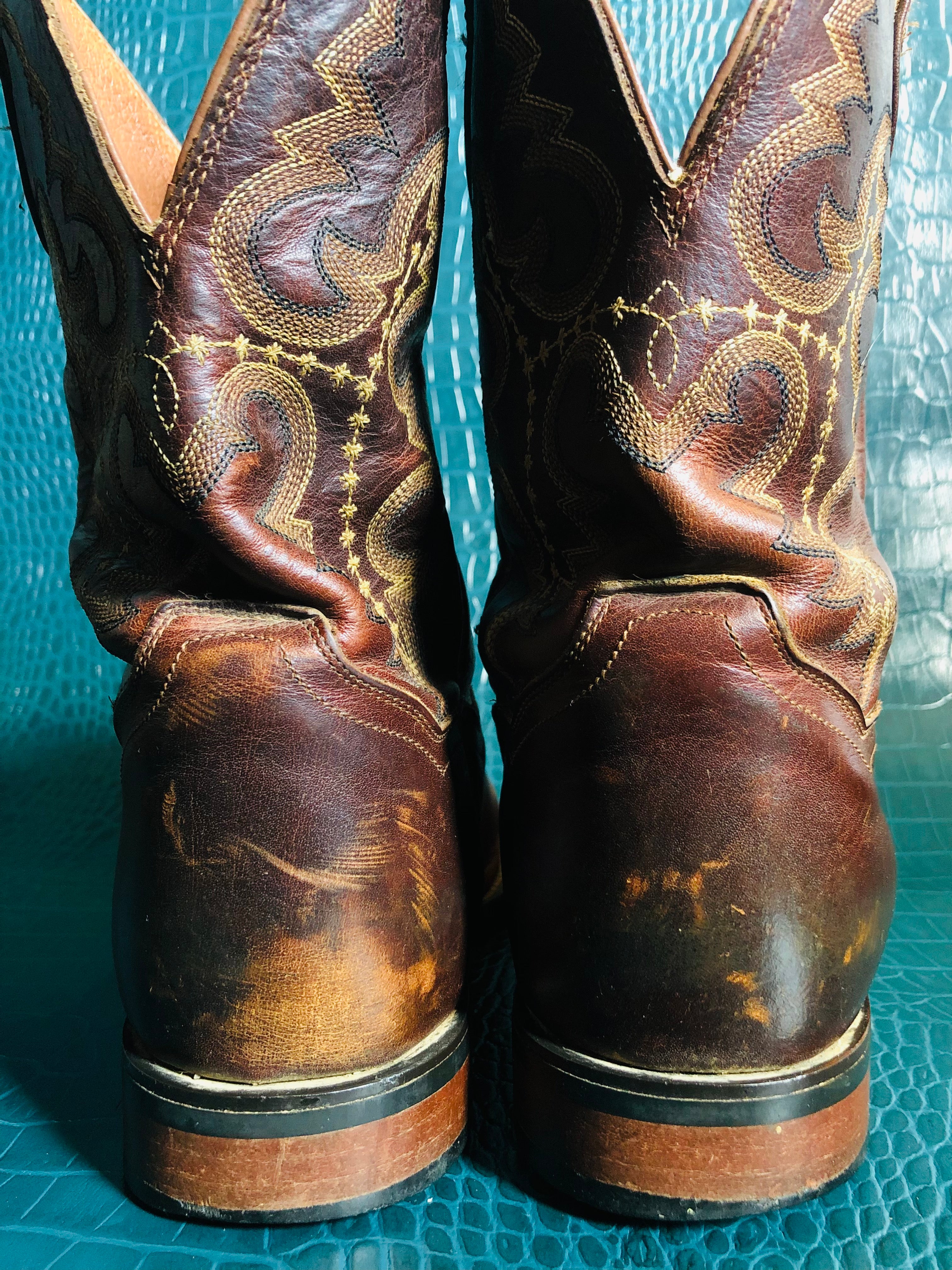 Vintage Dan Post Rambler Western Boots Men’s 9.5