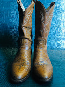 Tony Lama Men’s Vintage Western Cowboy Boots 8D